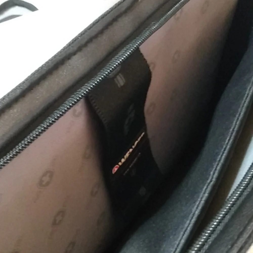 *Wenger The GUIDE‎ Business Gear Black Portfolio Organizer Calculator Holder